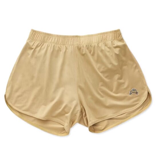 Tracksmith Pants - Tracksmith Gold Women's Athletic Shorts